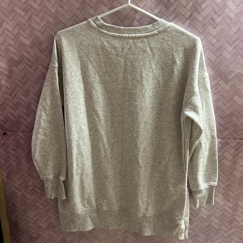 Old Navy Tunic Sweater, grey, SIZE XS, sweatshirt - Picture 3 of 7